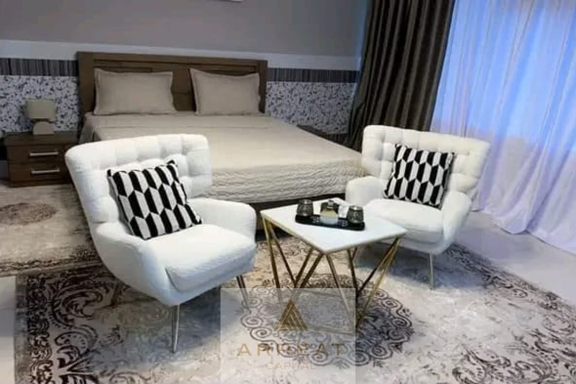 Fully Furnished 1BR Apartment for Rent | 1,400 Sq. Ft. | Al Horizon Tower, Ajman